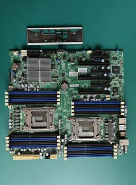 超微双路X9DRi-F 双路X79 2011 C602服务器主板支持E5 V2 现货