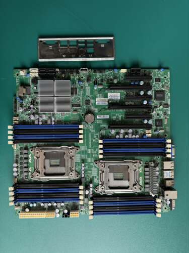 超微双路X9DRi-F 双路X79 2011 C602服务器主板支持E5 V2 现货