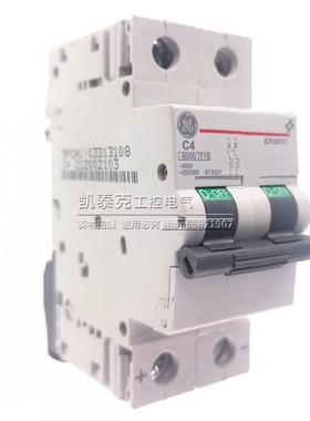 美国GE通用电气直流微型断路器EP100UC 2P C4 EP102UCC04 673321