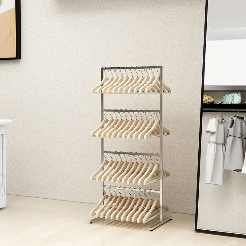 服装店衣架收纳不锈钢拉
