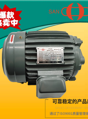 SANYOU三友3-PHASE电机1HP 0.75 2HP 1.5kw 3HP 2.2 5HP 3.7 5KW