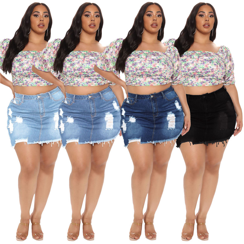 XL-5womenjeanskirtpl
