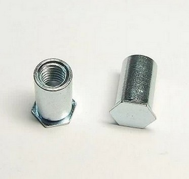 环保蓝白锌盲孔压铆螺柱