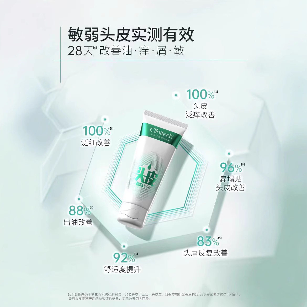 科丽尼第四代青蒿头皮素洗发露水洗头膏舒缓头皮修护清洁控油去屑