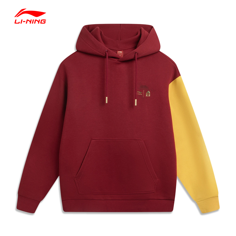 李宁卫衣男女同款故宫博物院联名