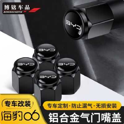 适用于比亚迪海豹06专用轮胎气门嘴螺丝帽内外饰改装配件用品大全