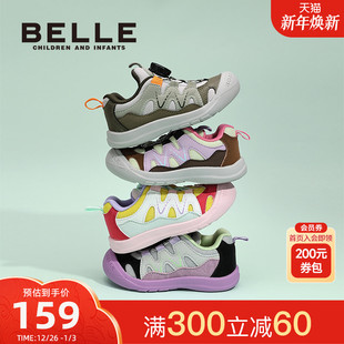 男童运动鞋 新儿童户外鞋 7岁女童休闲鞋 百丽童鞋 跑步鞋 2025秋季