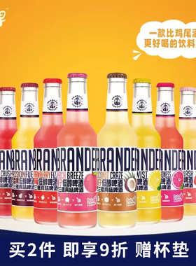 Brander Urstoff德国巴兰德沁啤 女生饮料酒低醇果味啤酒混合口味