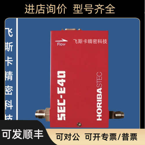 议价HORIBAO SEC-E50流量计 流量控制器 0-30SLM 模拟信号