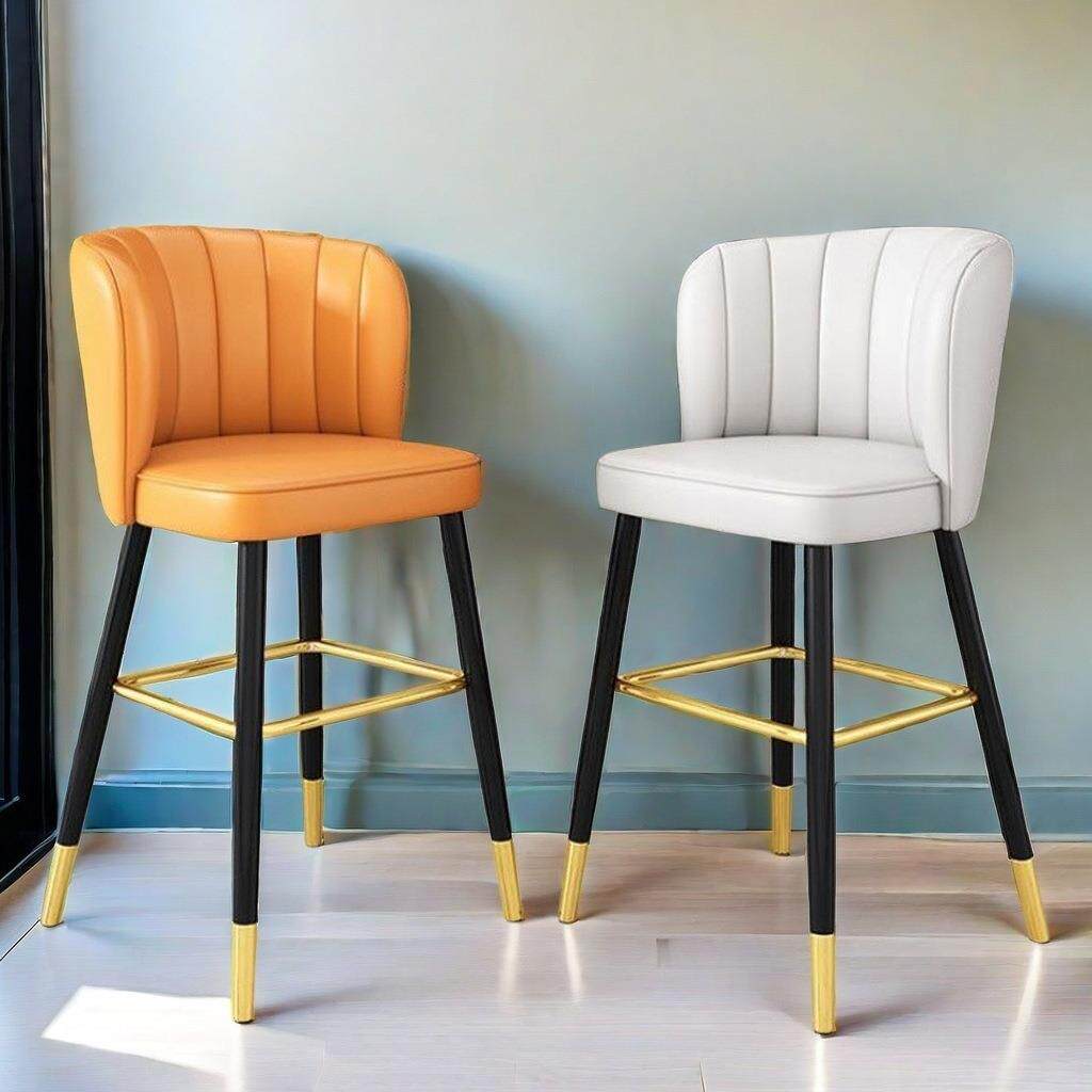 拉车套罩吧台椅子旋转升降家用高脚凳现代简约前台收银靠背美容美甲酒