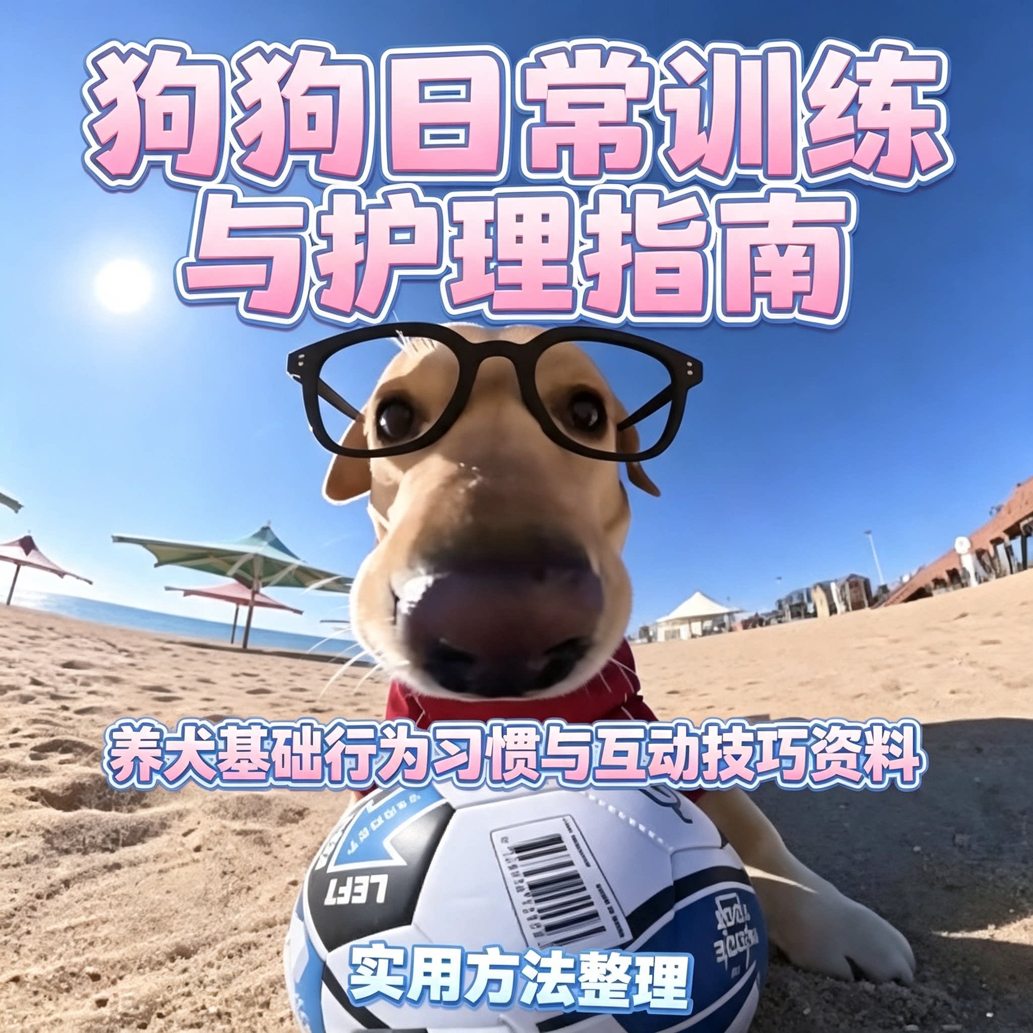 狗狗日常训练护理指南新手养犬习惯互动技巧定点上厕所学习资料