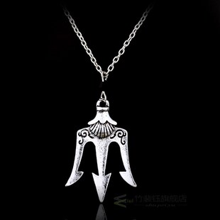 Percy Jackson Necklace sword/HALF Blood Flying Horse/Triden