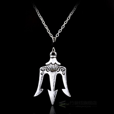 Percy Jackson Necklace sword/HALF Blood Flying Horse/Triden