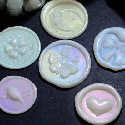 200Pcs Pearl Fire Lacquer Seal Wax Particles DIY Invitation