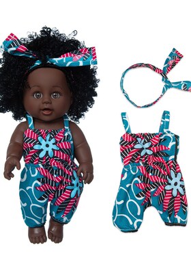 Baby Toys Kids Infant Toddler Black Girl Dolls African Amer