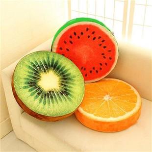 3D Print Fruit Office Chair Back Cushion Sofa Throw Pillow