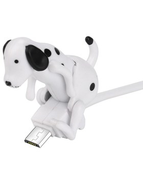 Mini Humping Spot Dog Toy Smartphone Cable Charger Data 1M