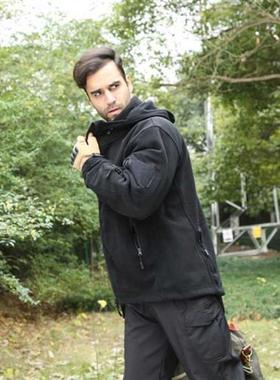 Men Winter Jacket Outdoor Softshell Fleece Jackets US Milita