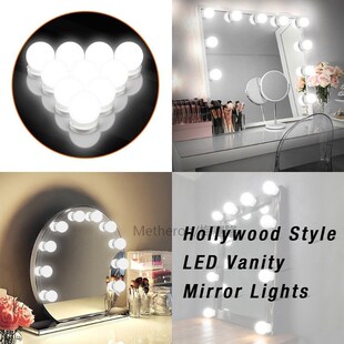 10 Led Vanity Mirror Lights Bulbs Make Up Vanity Desk Lamp 1
