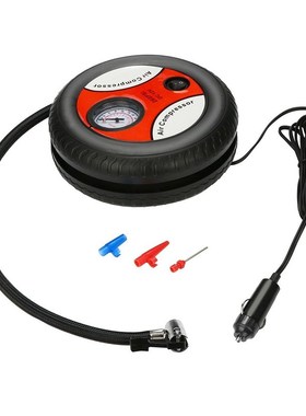 260PSI DC 12V portable electric mini tire inflator air compr