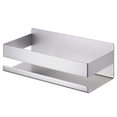 Kitchen Wall Mount Shelf Self Adhesive Punch Free Spice Stor