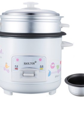 220V 1.5L Electric Rice Cooker 2 Layers Mini Non stick Mult