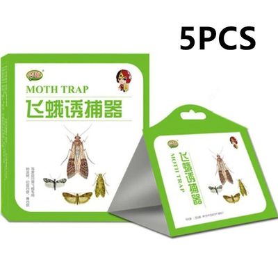 5 pcs box of premium food kitchen food moth pheromone trap k