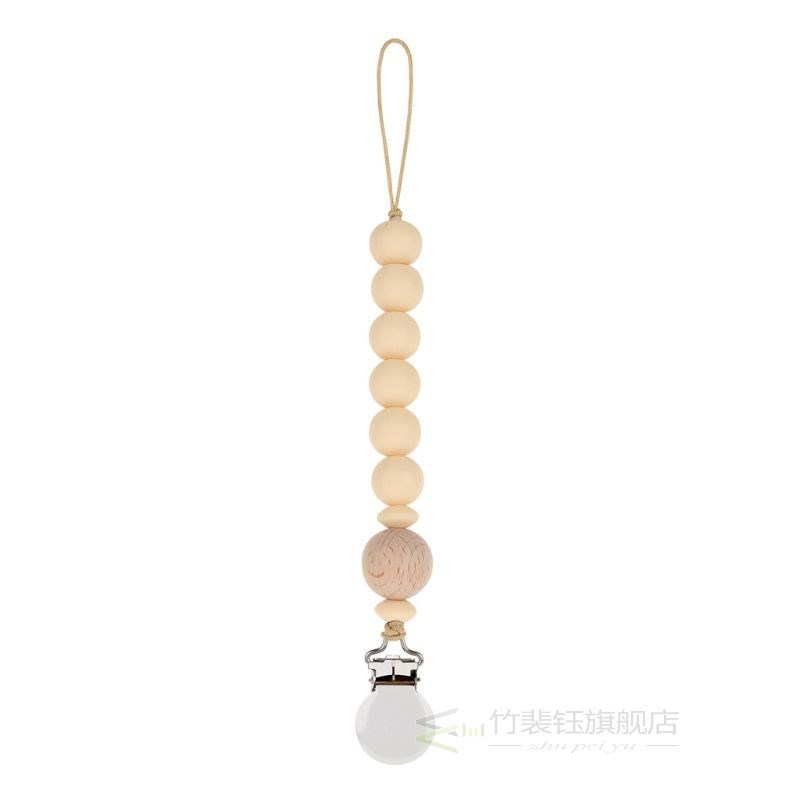 Dummy Clips Baby Boys Girls Pacifier Chain Silicone Teethin