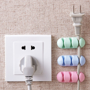 2 Pcs Headphone Headset Wire Wrap Cord Winder Organizer