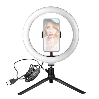10Inch/26cm Dimmable Ringlight LED Ring Light with Tripod St