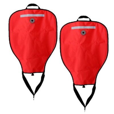 Lot 2 High Visibility Red Technical Scuba Diving 50lbs Lift