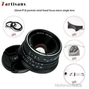 25mm Mount Prime Lens Canon EOS Fujifilm F1.8 Sony for