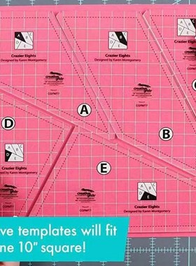 3/4/5pcs Explosive Sewing Ruler Sewing Machine Patchwork Sew