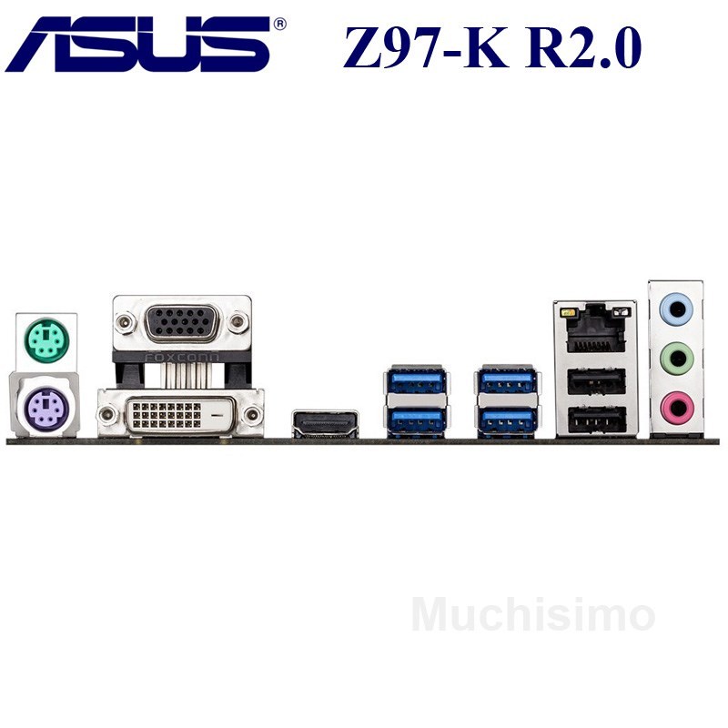 ASS Z97-K R2.0 Original Mainboard LGA 1150 Z97 K R 2.0 DDR3