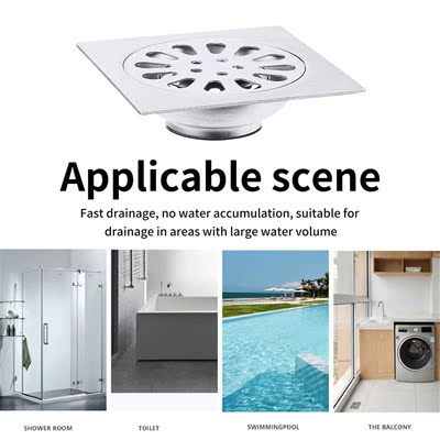 Stainless Steel Floor Drain Covers Round Floor Drain Covers