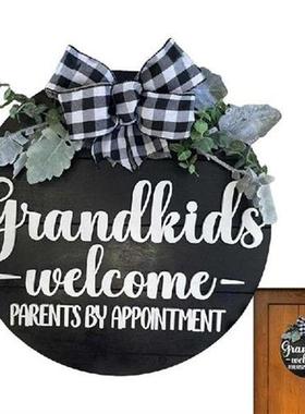 Interchangeable Welcome Home Sign Door Decor Hanging