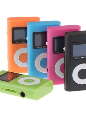 1PC Mini MP3 Player Mini LCD Screen Micro TF Card Portable S