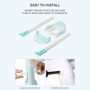 Comfortable Baby Potty Toilet Trainer Seat Stool Adjustable