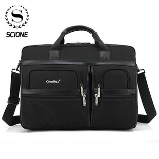 Scione Men Laptop Briefcases Office Bags For Men Women Larg