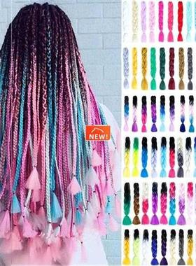 Jumbo Braids Long Ombre Jumbo Synthetic Braiding Hair Croche