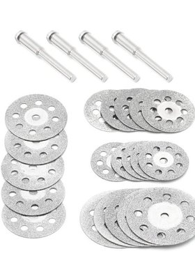 BENGU 5pcs Diamonte Cutting Disc Grinding Wheel Drill Circul