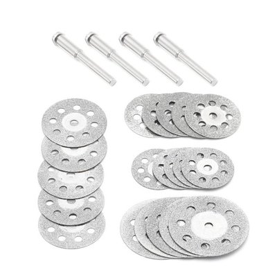 BENGU 5pcs Diamonte Cutting Disc Grinding Wheel Drill Circul