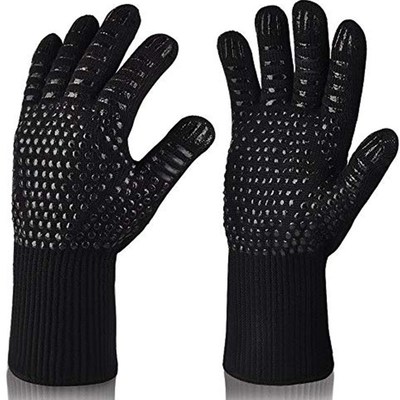 Heat Resistant BBQ grill Gloves  Premium Insulated Durable F