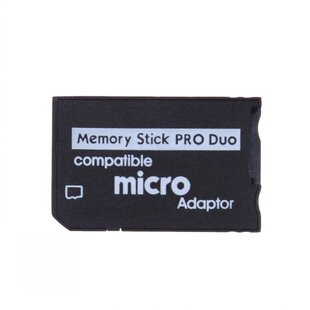 Memory Stick Pro Duo Card Reader New Micro SD TF to MS