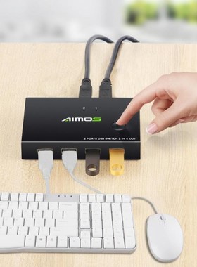 Splitter-Box Switcher Printer Keyboard Hdmi Kvm Sharing Vide