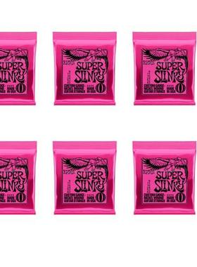 6Pcs/set Ernie Ball Slinky Electric Guitar Strings 2223 . 22