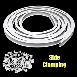 5m Flexible Ceiling Mounted Curtain Track Rail Straight Slid