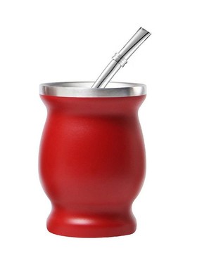 Yerba Mate Tea Set Double-Walled Teaware with Mate Straw Mug