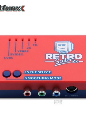 RetroScaler2x A/V to HDMI-compatible Converter and Line-doub