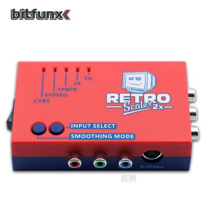 RetroScaler2x A/V to HDMI-compatible Converter and Line-doub